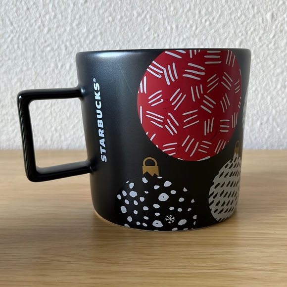 Starbucks Other - Starbucks Holiday Ornament Mug 14oz Black